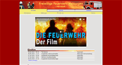 Desktop Screenshot of feuerwehr-melsungen.de